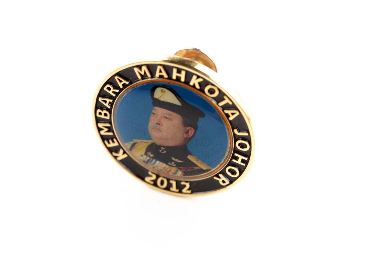 Kembara Mahkota Johor Collar Pin