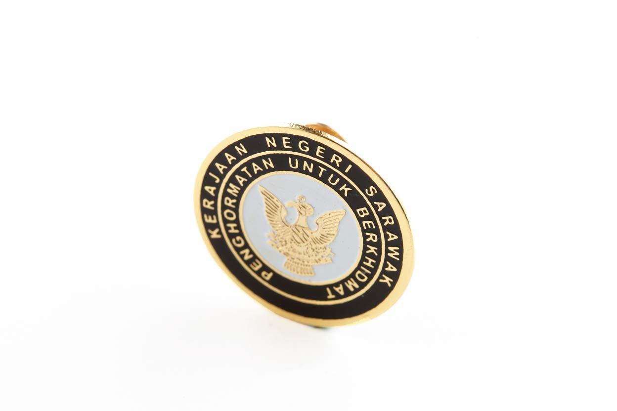 Perkhidmatan Awam Negeri Sarawak Collar Pin